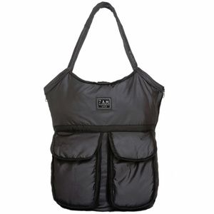 7 A.M Barcelona Diaper Bag Metallic Charcoal
